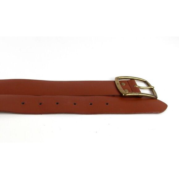 Old Navy BROWN GENUINE LEATHER 1.5"Wd DRESS CASUAL WOMEN'S BELT Sz M/L (X23 - Picture 12 of 13
